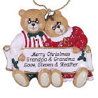 Grandparents Personalized Christmas Ornament